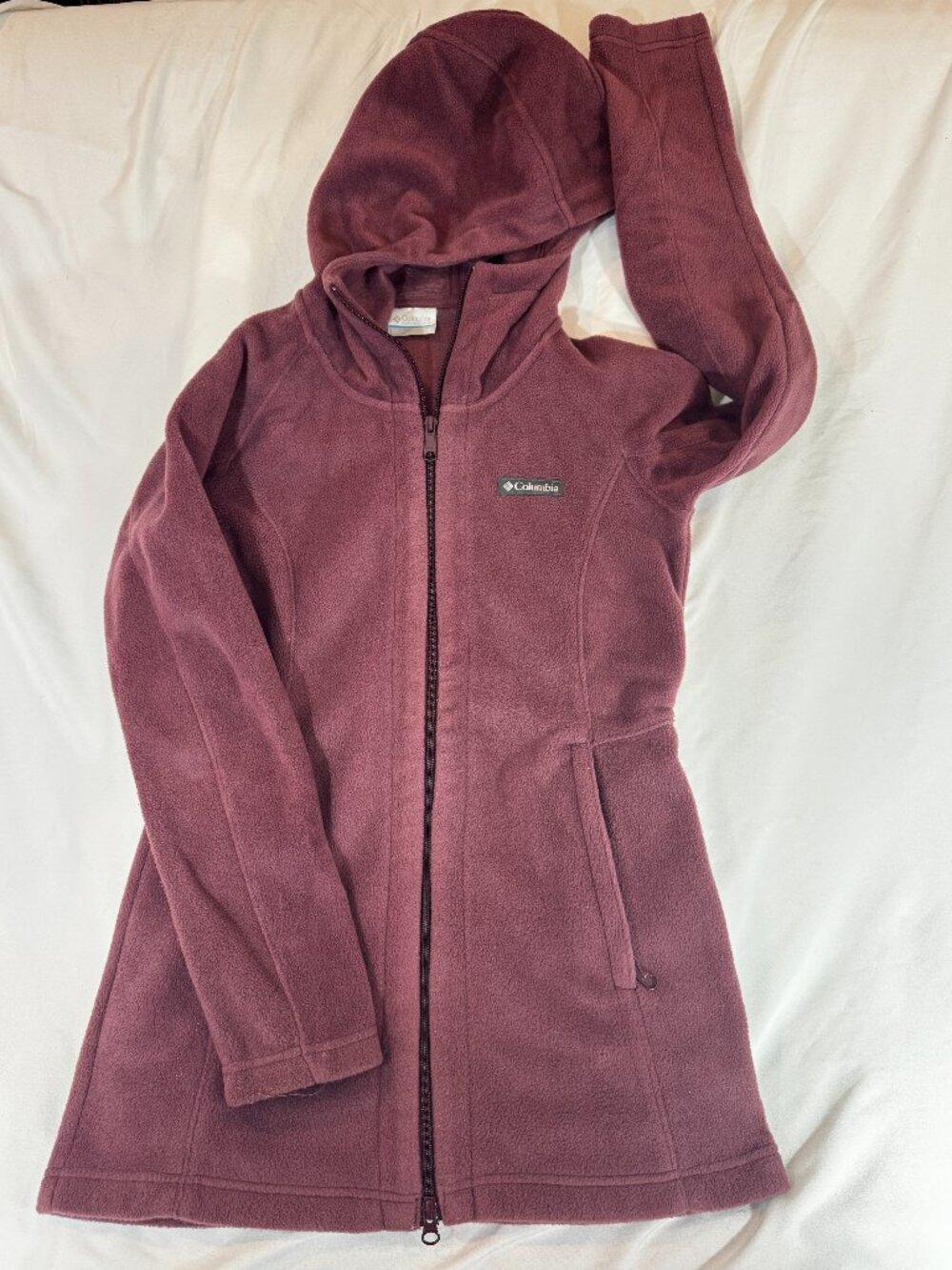 Columbia Women's Benton Springs II Long Fleece Hoodie Jacket Size S